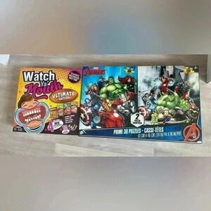 Watch Ya Mouth Ultimate Edition and Avengers Prime 3D Puzzles Game Bundle